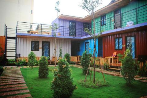 Mẫu nhà container homestay phổ biến