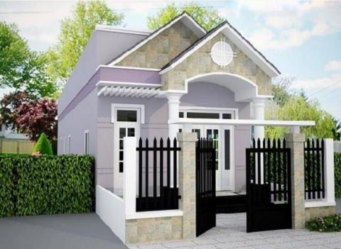 Nhà cấp 4 mái Thái có khả năng thoát nước nhanh chóng, ngăn ngừa sự tích tụ nước mưa (Nguồn: Internet)