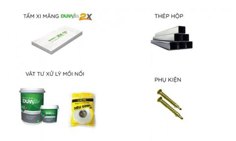  Đo đạc và chuẩn bị vật liệu thi công sàn gác lửng cemboard